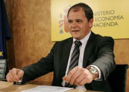 El nuevo jefe del MEDE, David Vergara, cuando era secretario de Estado de Economía. EFE/Archivo