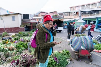 Gloria Chicaiza es cliente desde hace muchos años del mercado. 