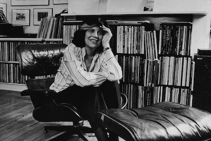 Retrato de Susan Sontag, en 1989.