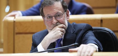 Sessió de control al Govern al Senat.