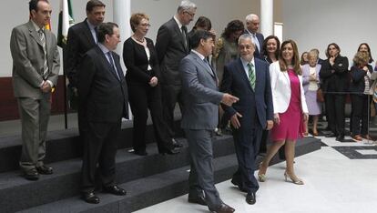 Toma de posesión del Gobierno andaluz el pasado mayo.