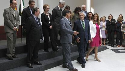 Toma de posesi&oacute;n del Gobierno andaluz el pasado mayo.