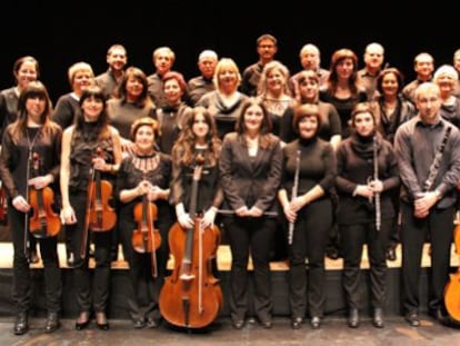 El Coro y Orquesta de Cámara de Bilbao.