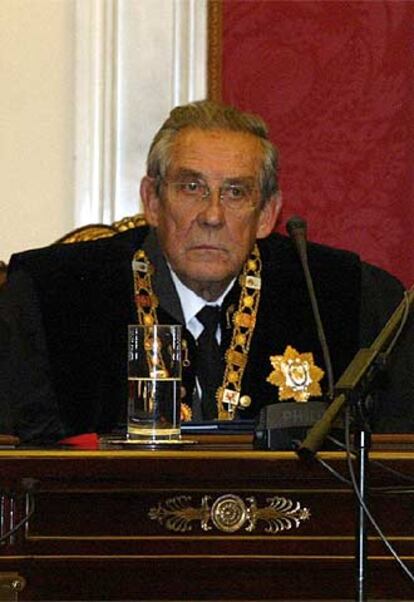 Francisco Rubio Llorente, presidente del Consejo de Estado.