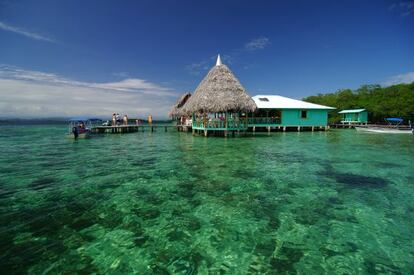 Caba&ntilde;as en el archipi&eacute;lago Bocas del Toro, en Panam&aacute;, uno de los pa&iacute;ses que presentar&aacute;n sus novedades en Fitur 2013.