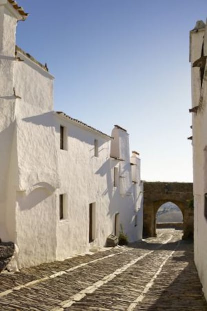 Calle de Monsaraz, en el Alentejo.