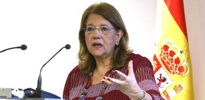 La presidenta de la CNMV, Elvira Rodr&iacute;guez.