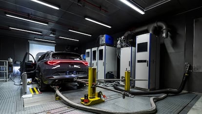 Centro de test de motores de Seat en Martorell (Barcelona).