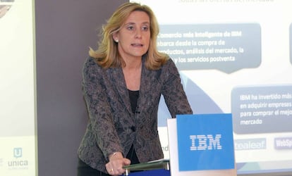 Marta Martínez, presidenta de IBM España.