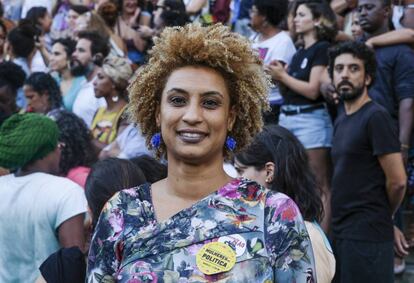 A vereadora Marielle Franco.