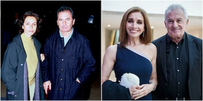 Víctor Manuel y Ana Belén (53 años casados). Los cantantes  forman una de las parejas más queridas y exitosas del panorama musical español. A lo largo de los años, gracias a sus conciertos, entrevistas y apariciones en distintos eventos, se han mostrado como un matrimonio duradero y estable, a pesar de que ambos han tachado en ocasiones de provisional su relación. Así lo afirmó el cantautor en el programa ‘Y ahora Sonsoles’, el 3 de noviembre de 2023: “Hay que creer en la provisionalidad de las cosas y eso permite sujetarlas de alguna manera”. “Nunca pensamos en cumplir las bodas de oro porque pensábamos que se podría haber acabado al día siguiente”, sentenció el cantante. Unas palabras que coinciden con las que Ana Belén compartió en una entrevista con ‘El País Semanal’ el 27 de enero de 2024: “Tengo la sensación de que he tenido suerte. Lo raro es estar juntos. Ni Víctor entró en mi vida siendo el primero, ni yo en la suya. Pero siempre hubo una idea de provisionalidad. No dar las cosas por hecho es bueno siempre. Y en una relación, más”, afirmó. Se enamoraron en los años setenta tras conocerse en un hotel y, en 1972, fueron a Gibraltar para casarse por lo civil porque en España aún no era posible debido al franquismo. De su unión, nacieron David, en 1976, y Marina, en 1983.