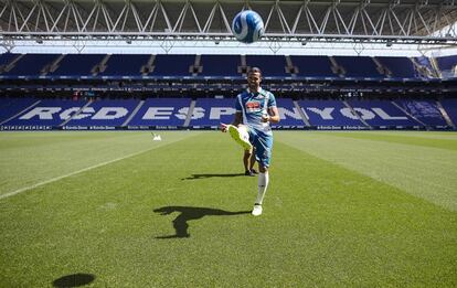 Sergio Sánchez, del Espanyol, uno de los últimos refuerzos del mercado estival.