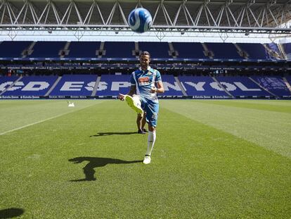 Sergio S&aacute;nchez, del Espanyol, uno de los &uacute;ltimos refuerzos del mercado estival.