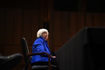 La secretaria del Tesoro de los Estados Unidos, Janet Yellen