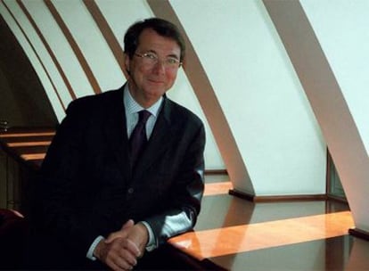 Gérard Mortier, director de la Ópera Nacional de París, de visita en Madrid en 2004.