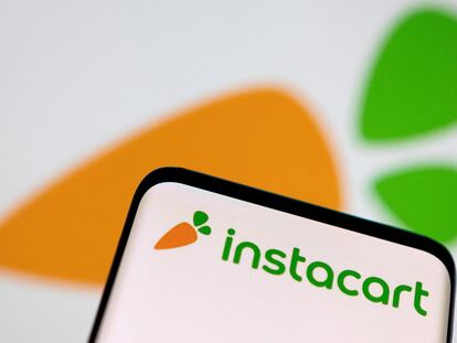 Una ilustración con el logo de Instacart.