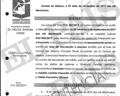 Dar click para leer la sentencia del caso a la que ha accedido EL PAÍS.