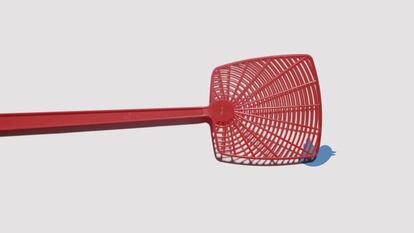 Fly swatter.