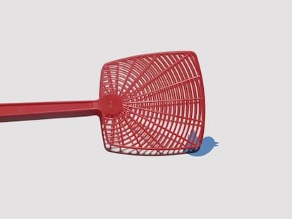 Fly swatter.