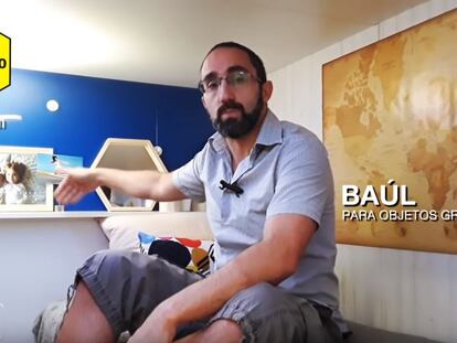 Marc Olivé, socio fundacional de Haibu 4.0 en un vídeo de promoción.