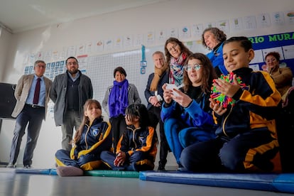 Centro Educacional Provincia de Ñuble, en la comuna de San Joaquín, el 21 de julio de 2025.