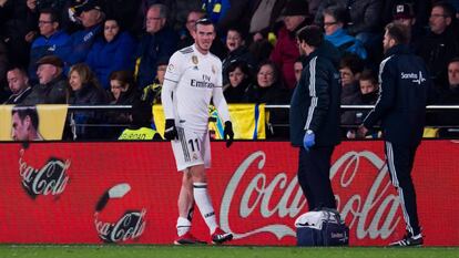 Bale recibe asistencia médica en Vila-real.