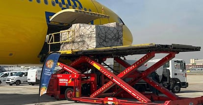 Foto del avión 'Milana Bonita'.