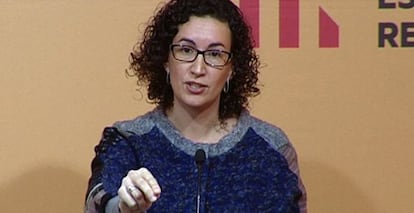 La secretaria general de ERC, Marta Rovira.