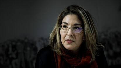 La autora canadiense Naomi Klein, fotografiada en Berlín en 2019.