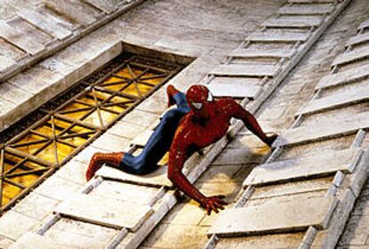Una escena de <b></b><i>Spider-Man</i>.