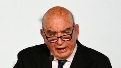 José Lladó, durante una presentación de resultados de Técnicas Reunidas, en enero de 2023.