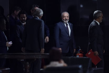 Luiz Inácio Lula da Silva durante un evento en el Palacio Planalto en Brasilia, el 4 de abril.