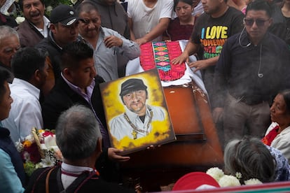 Funeral del sacerdote Marcelo Pérez Pérez, párroco de la Iglesia de Guadalupe de San Cristóbal de las Casas