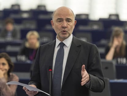 European Economy Commissioner Pierre Moscovici.