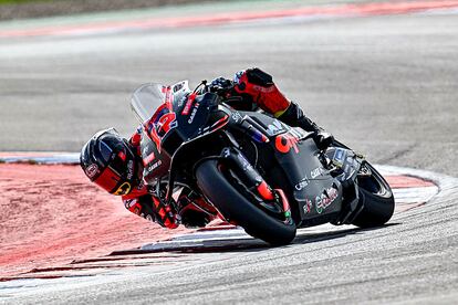 Maverick Viñales, este domingo durante el Gran Premio de Las Américas en Austin (EE UU).