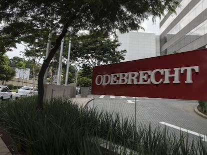 A sedel da Odebrecht em São Paulo.