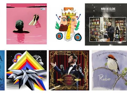Algunos de los discos españoles publicados este año: '78', de Tote King; 'La calma chicha´, de Tulsa; 'Costa Fleming', de Francisco Nixon; 'Voces del extremo', de El Niño de Elche; 'From the city to the ocean side', de L.A.; 'Change', de Ed Is Dead; 'Sonetos y poemas para la libertad', de Miguel Poveda, y 'Lo que aletea en nuestras cabezas', de Robe Iniesta.