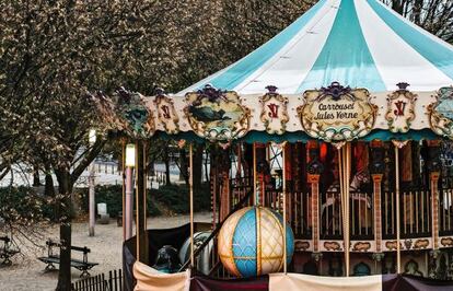 Escena en el parque de la Villette, en el departamento 17 de la Île de France.