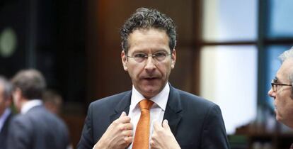 El presidente del Eurogrupo, Jeroen Dijsselbloem