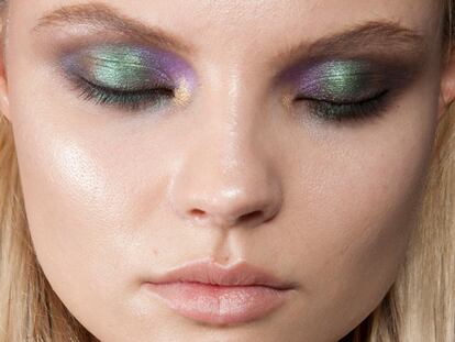 Las 10 sombras de ojos más deseables de la Milan Fashion Week