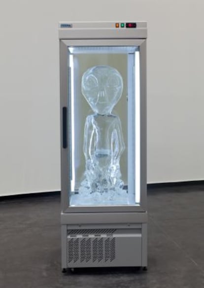 La escultura de hielo 'Aquae Profunda', de 2011.