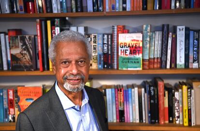 Abdulrazak Gurnah, ganador del Nobel de Literatura, fotografiado este viernes en Londres.