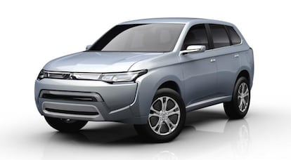 Mitsubishi PX-MiEV II, versión híbrida y enchufable del Outlander