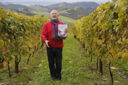 Karlos Arguiñado, en los viñedos de su Bodega K5.