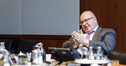 Peter Altmaier, ministro de Economía y Energía de Alemania, el pasado lunes en Berlín.