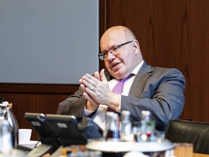 Peter Altmaier, ministro de Economía y Energía de Alemania, el pasado lunes en Berlín.