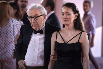 Chef Woody Allen y Soon-Yi Previn