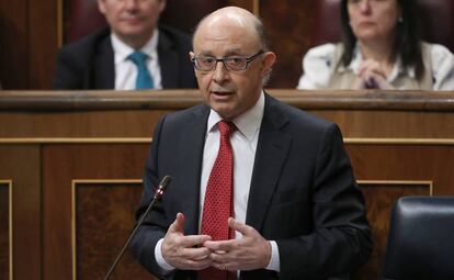 El ministro de Hacienda, Cristbal Montoro.