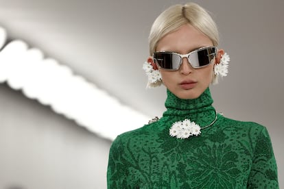 Una creación de Matthew M. Williams para Givenchy que se pudo ver en el desfile de otoño-invierno 2023-2024 de la firma, en París, el 2 de marzo de 2023.