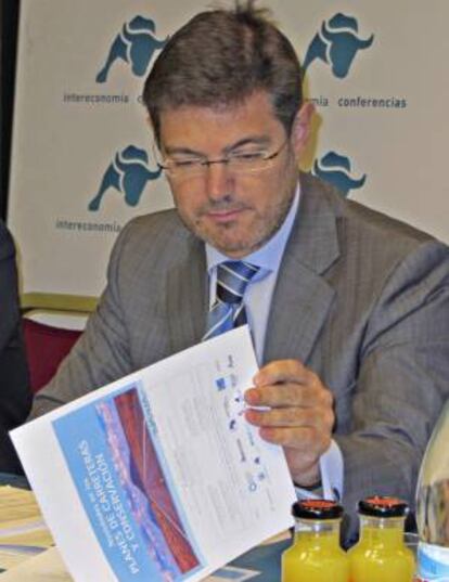 El secretario de Estado de Infraestructuras, Rafael Catalá. EFE/Archivo